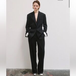 CALLAS MILANO DENIS Oversized Blazer Classic Black Blazer. Size 36